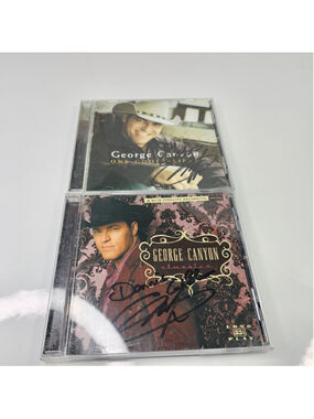SIGNED George Canyon CD Lot One Good Friend & Classics Autographed Country Music